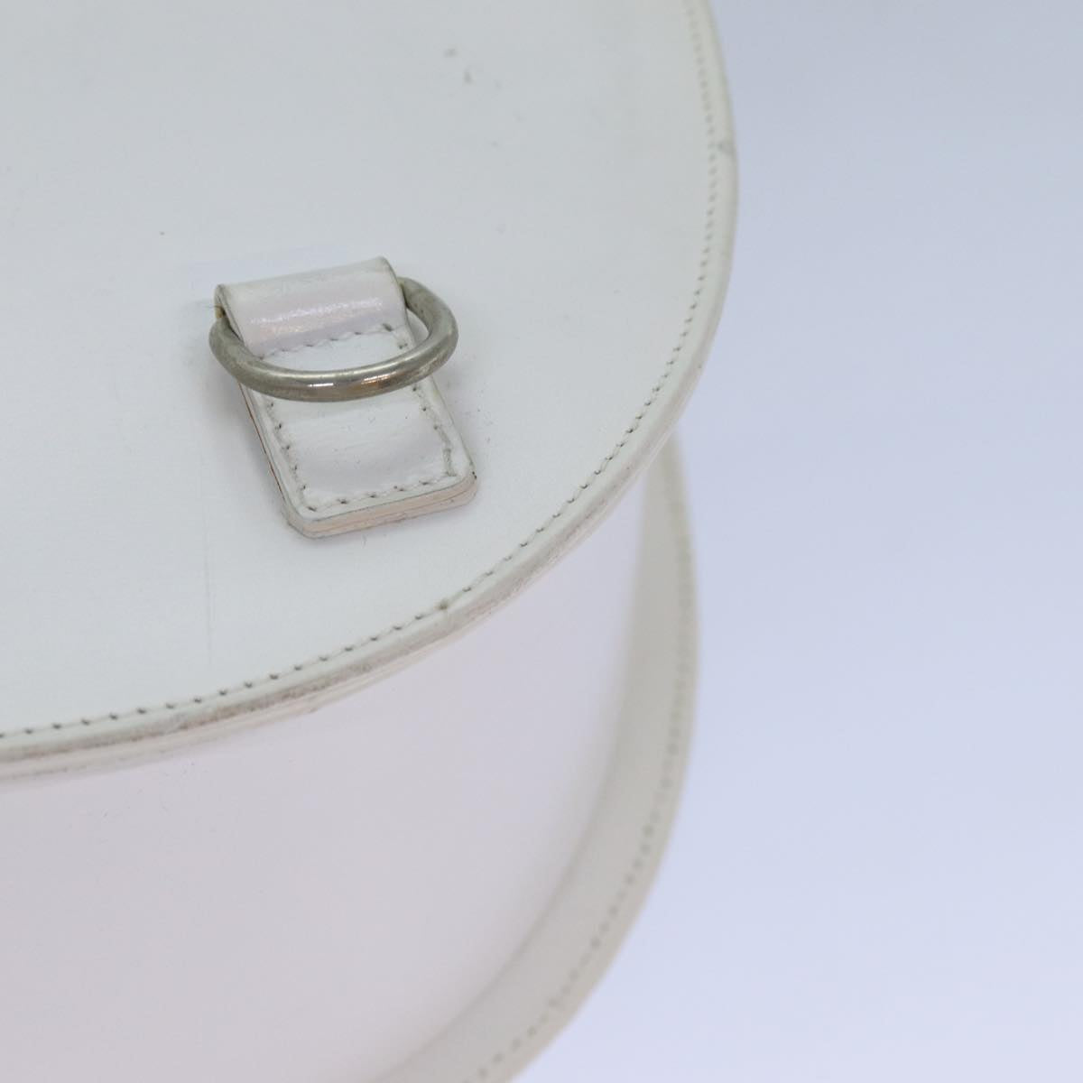 GUCCI Body Bag Leather White ar12042