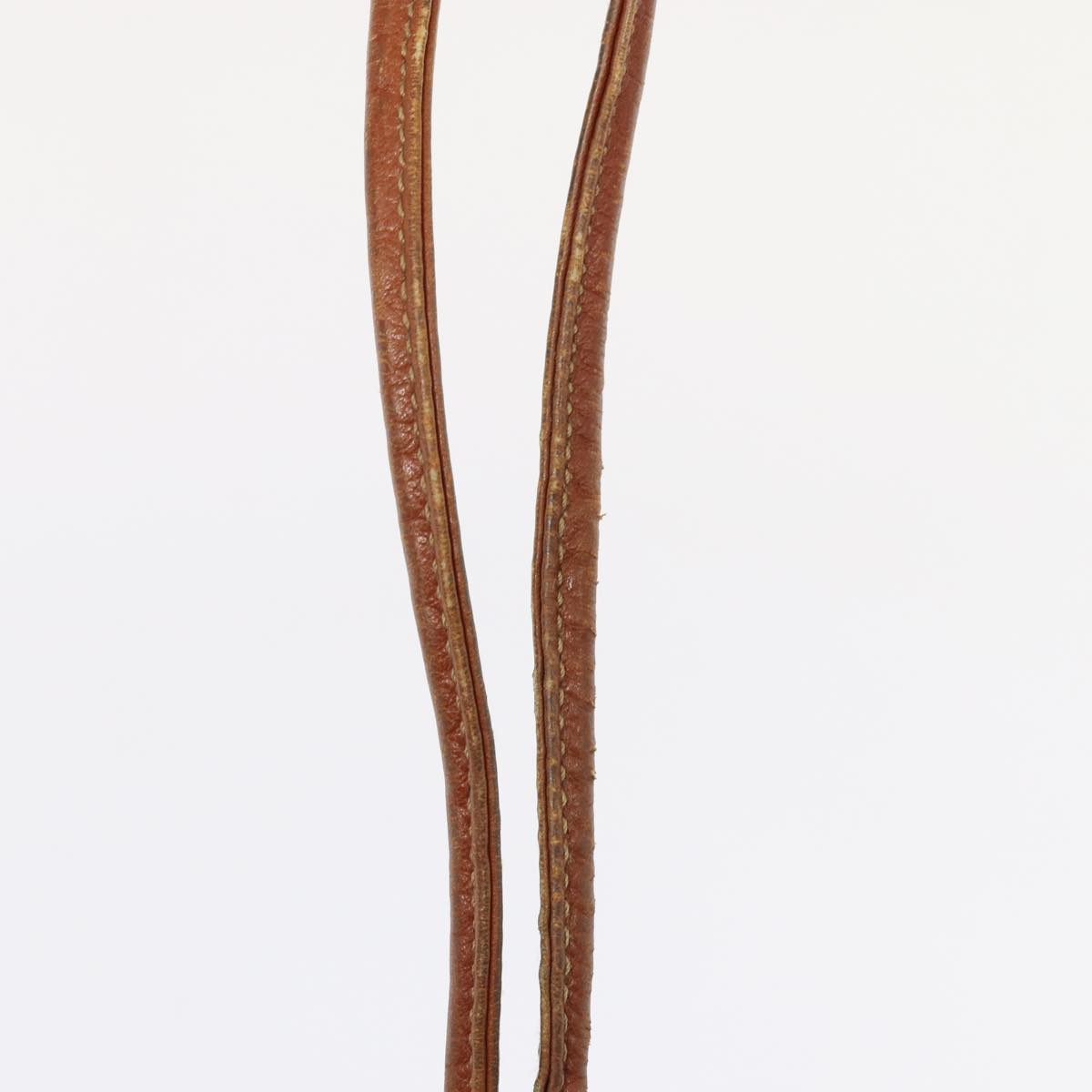 GUCCI Bamboo Backpack Leather Brown 003 2058 0016 ar12099