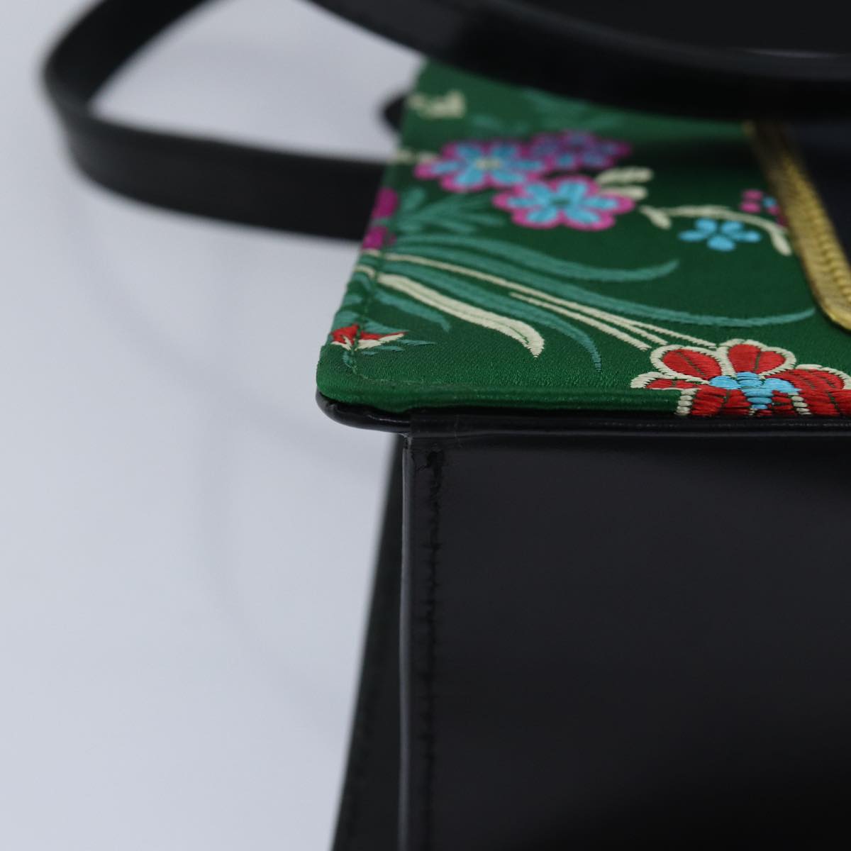 GUCCI Silvi Mini Hand Bag Satin 2way Multicolor 472107 ar12144