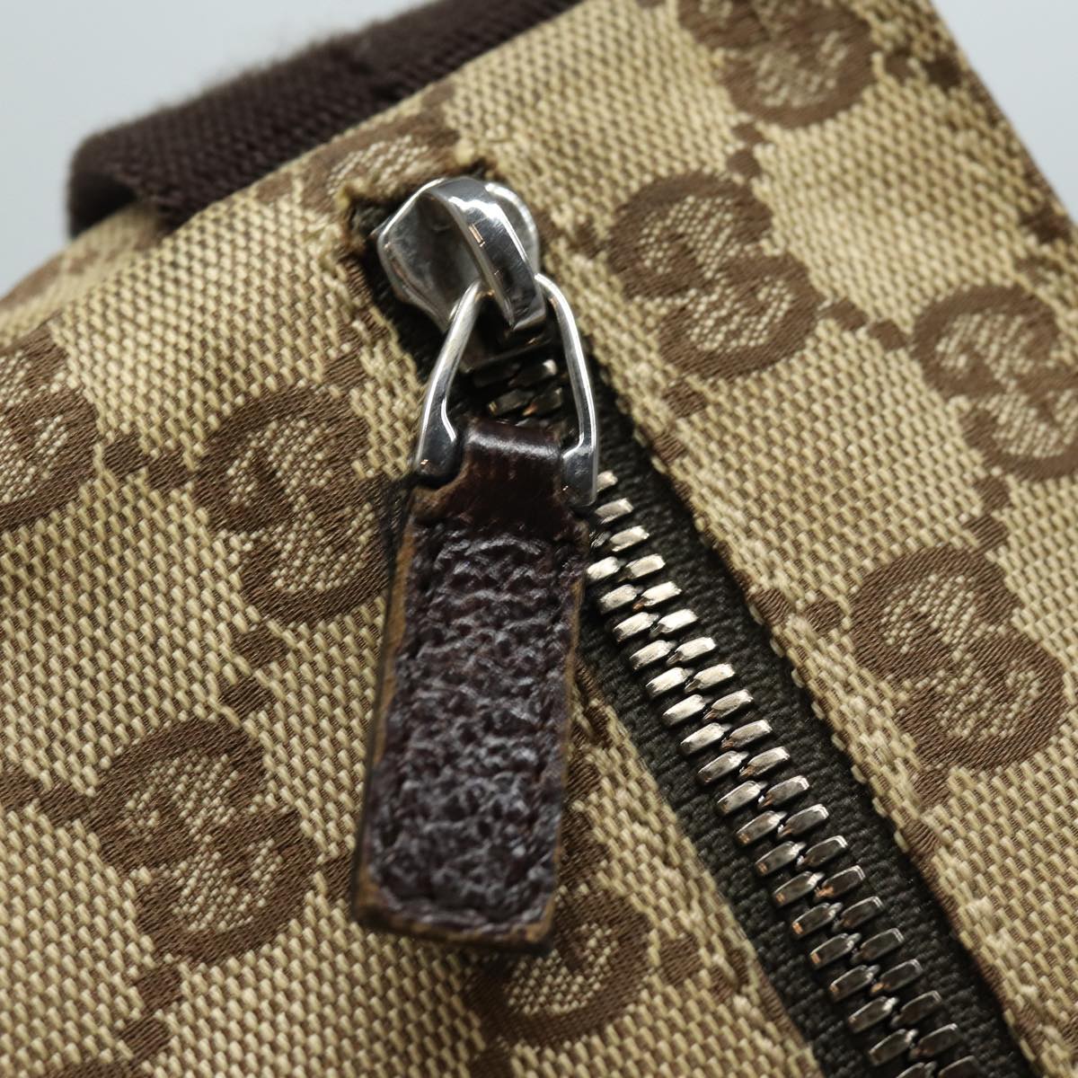 GUCCI GG Canvas Waist bag Beige ar12216