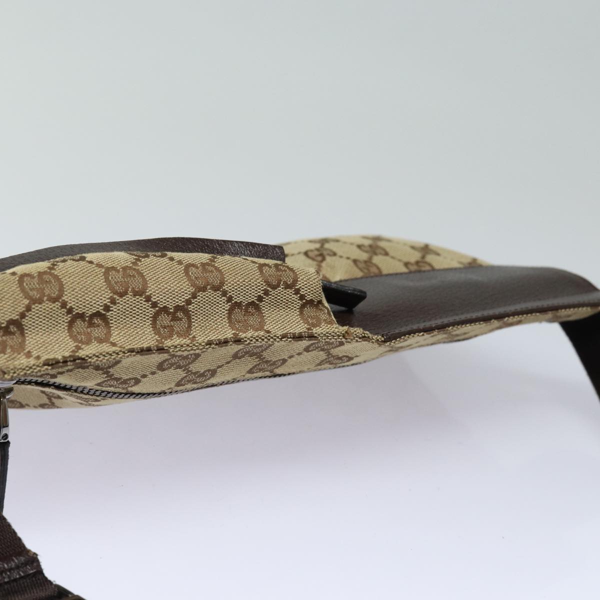 GUCCI GG Canvas Waist bag Beige ar12216
