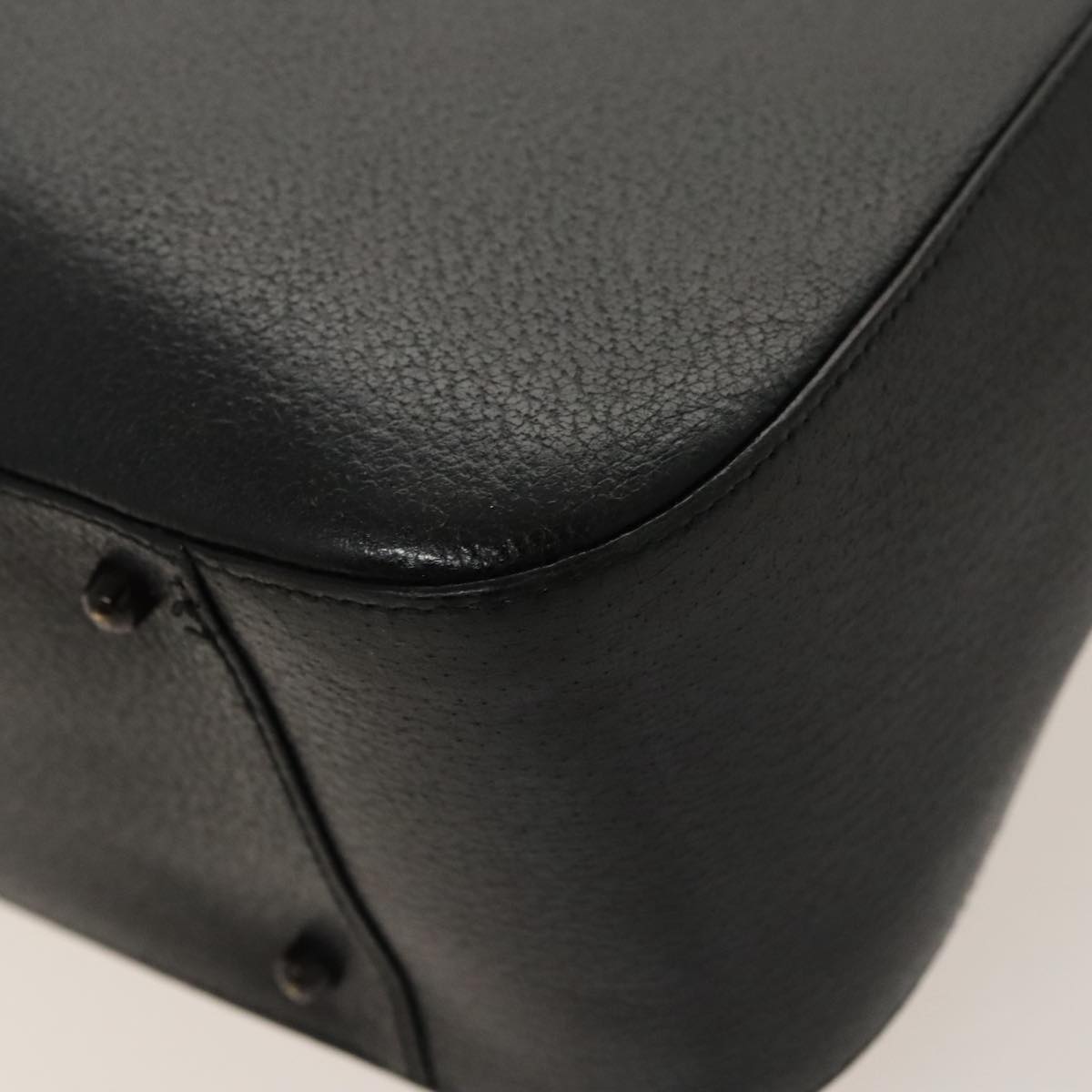 GUCCI Hand Bag Leather 2way Black 000 2058 0307 6 ar12725