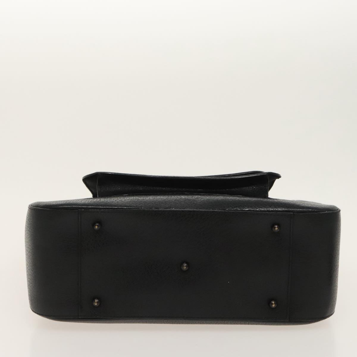 GUCCI Hand Bag Leather 2way Black 000 2058 0307 6 ar12725