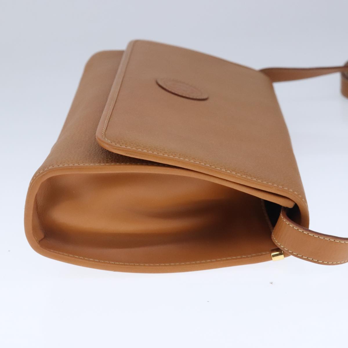 GUCCI Shoulder Bag Leather Beige Gold 004 115 0289 ar13010