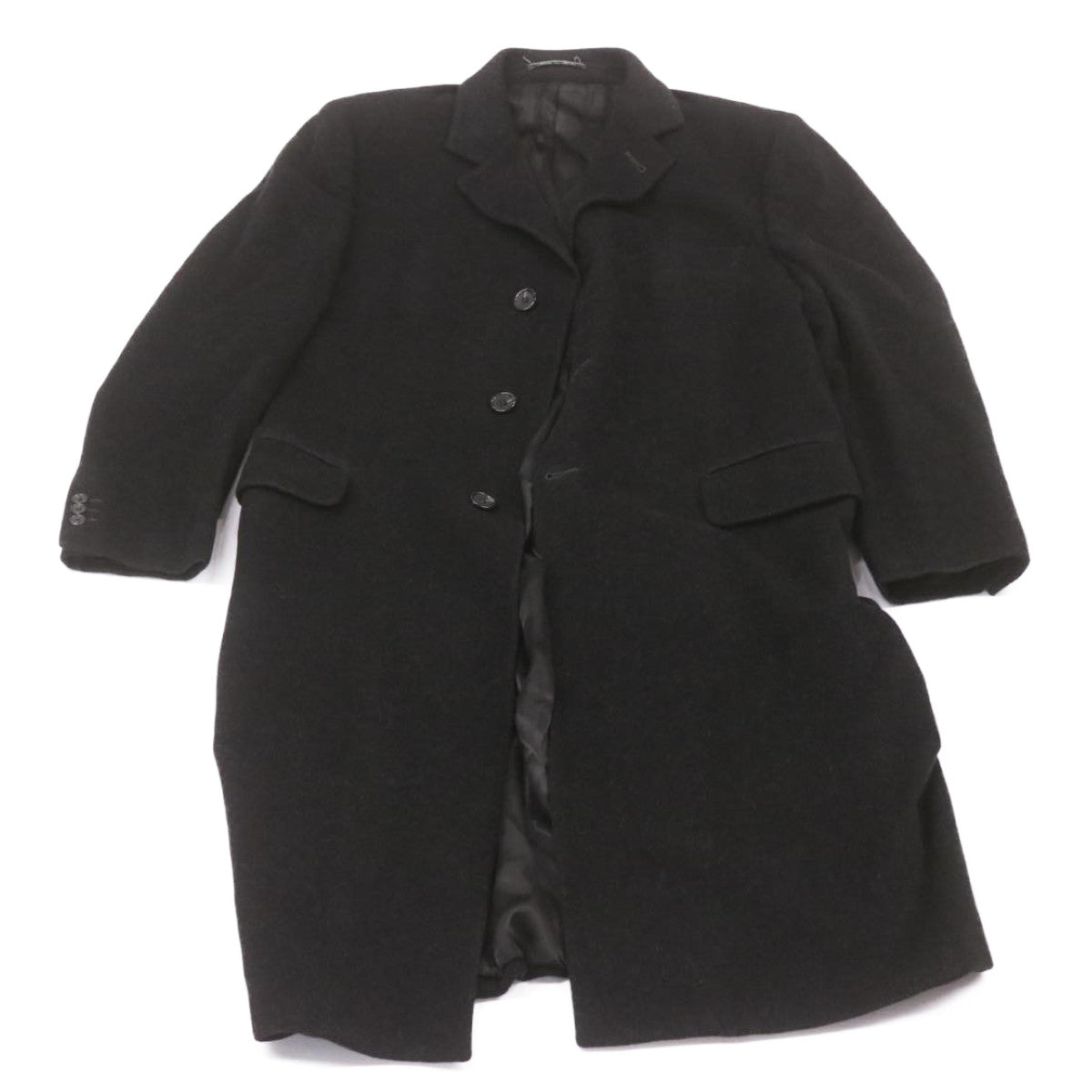 FENDI Cashmere Coat Black ar4081