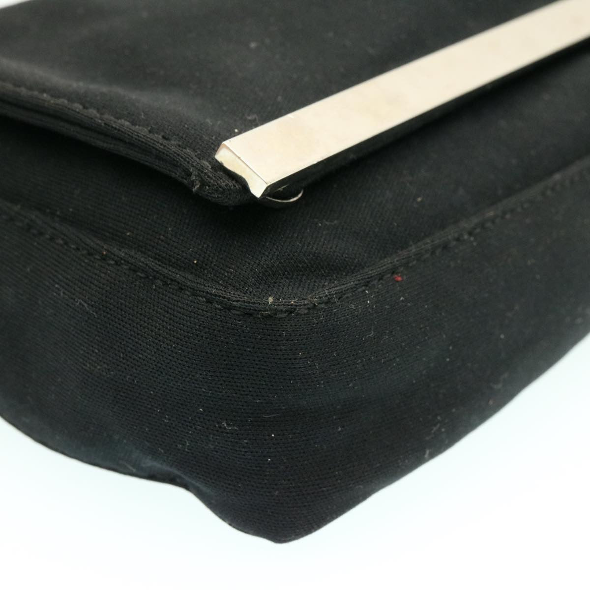 FENDI Shoulder Bag Nylon Black ar4731