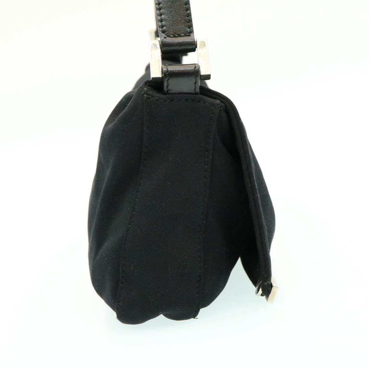 FENDI Shoulder Bag Nylon Black ar4731