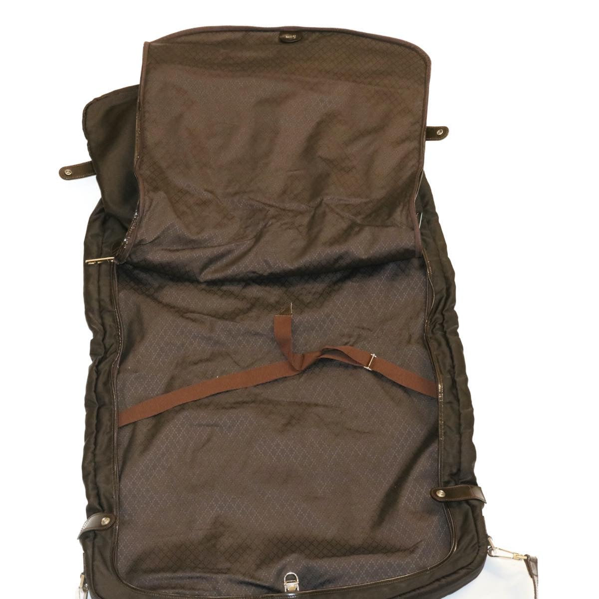 GUCCI Diamante Garment Cover Nylon Dark Brown ar5309