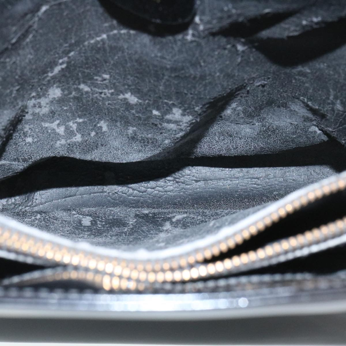 GUCCI Bamboo Tote Bag Leather Black ar6293