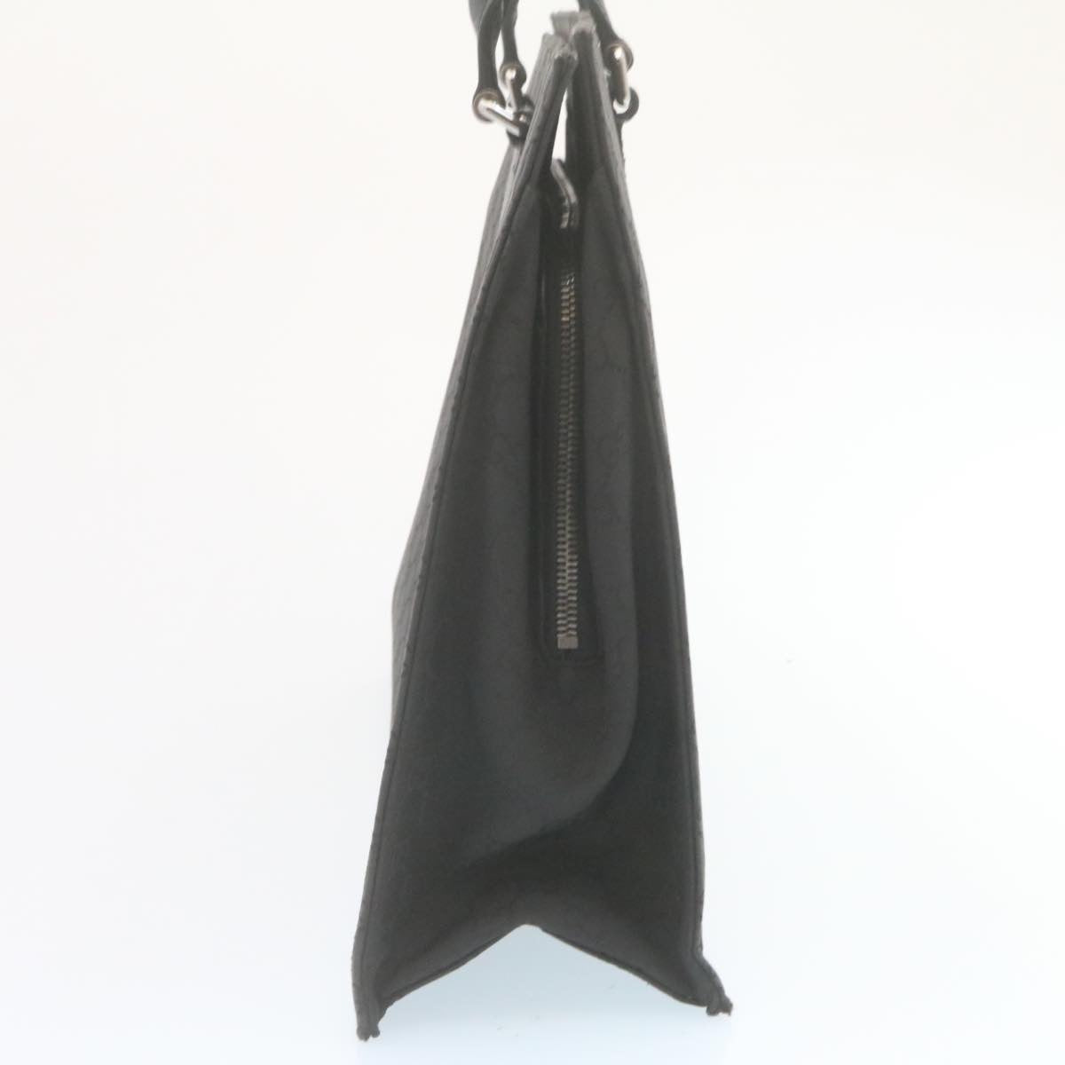 GUCCI GG Canvas Hand Bag Black ar6477