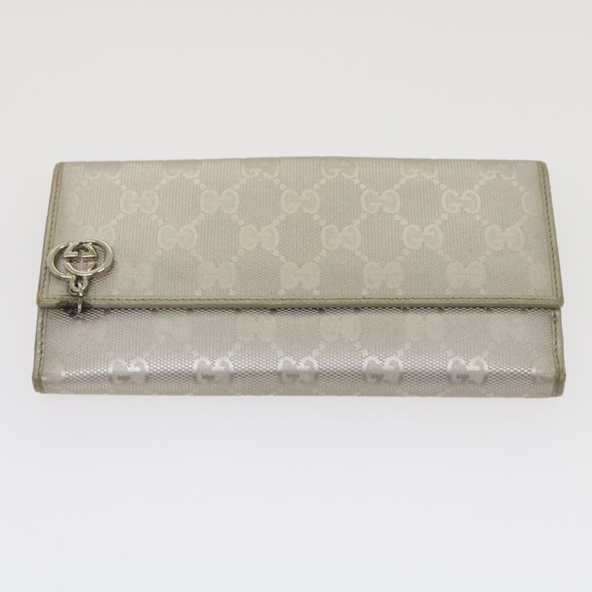 GUCCI GG Canvas Long Wallet Leather 5Set Beige Red black ar6787