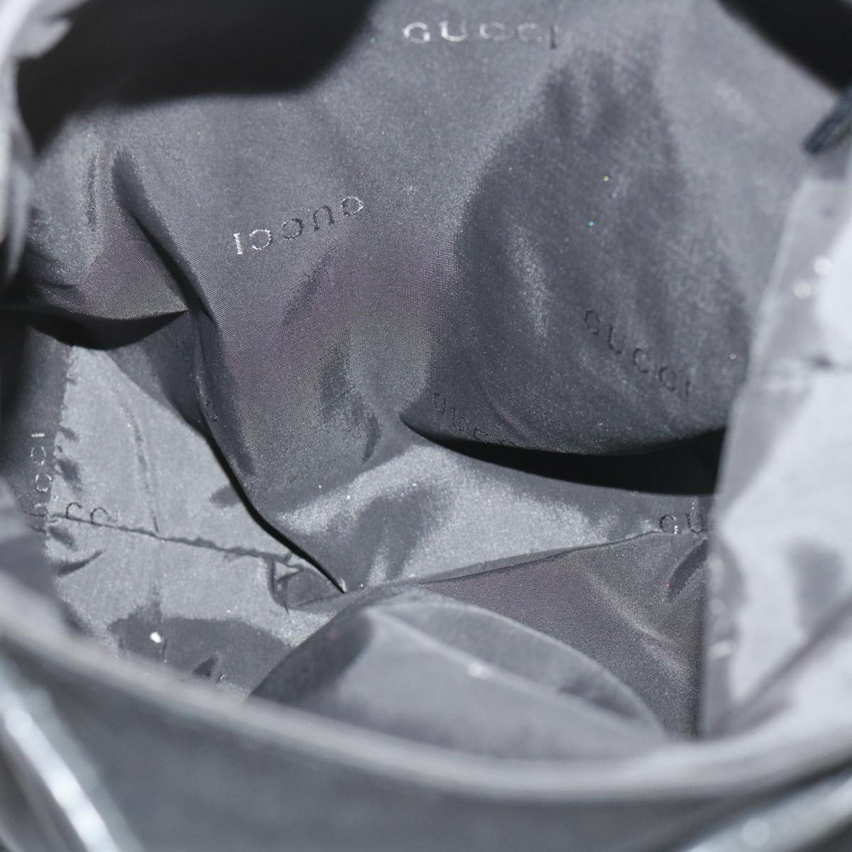 GUCCI Horse Bit GG Canvas Backpack Tote Bag 5Set Brown Black ar7028