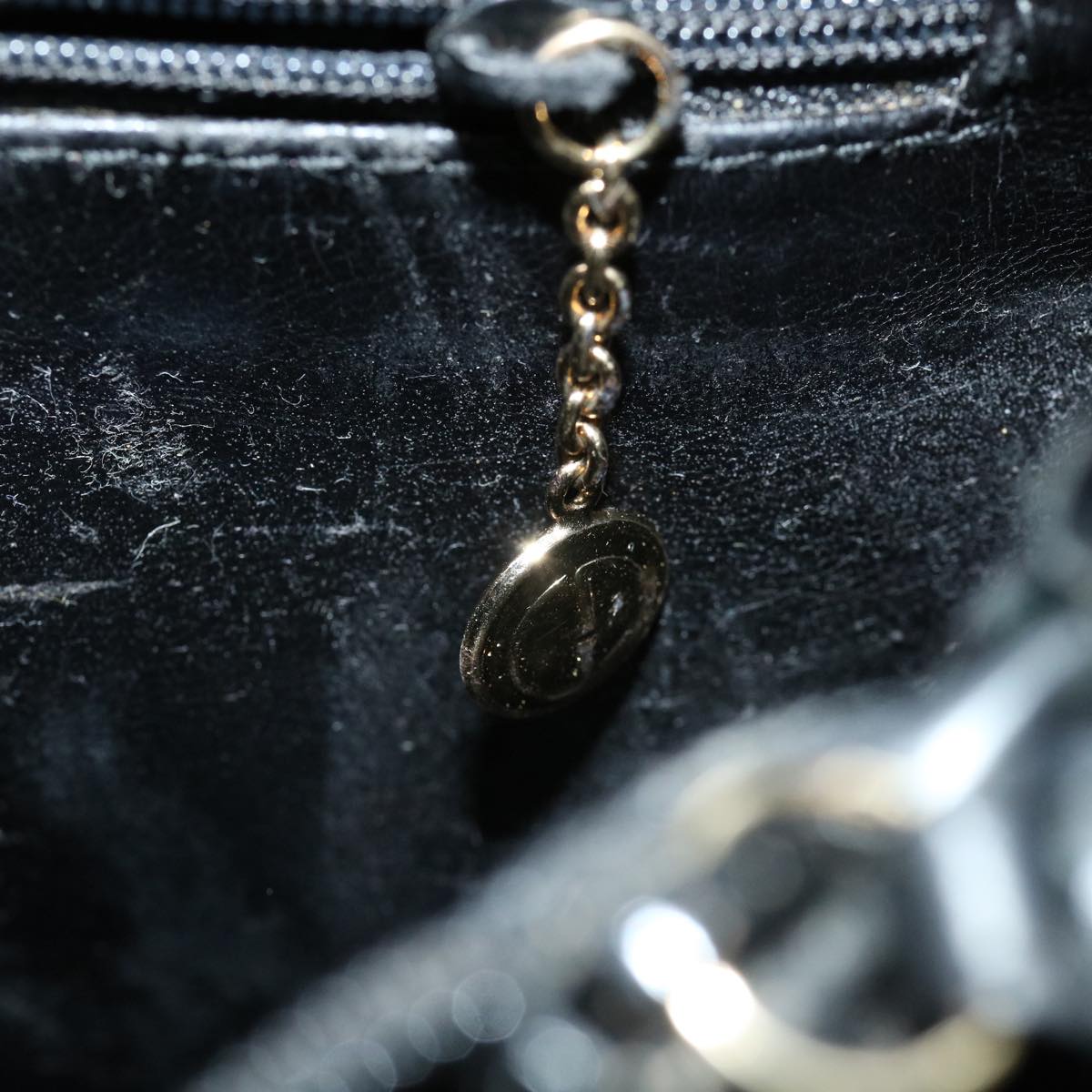 GUCCI Hand Bag Leather Black 002/2046/0332 ar7942