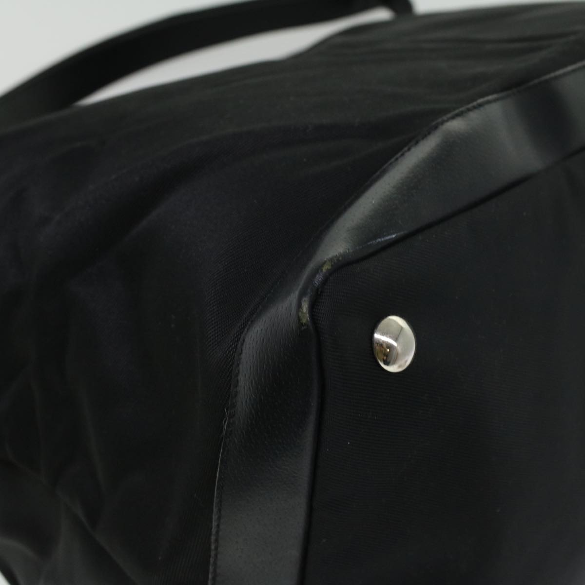 GUCCI Shoulder Bag Canvas Black ar8657
