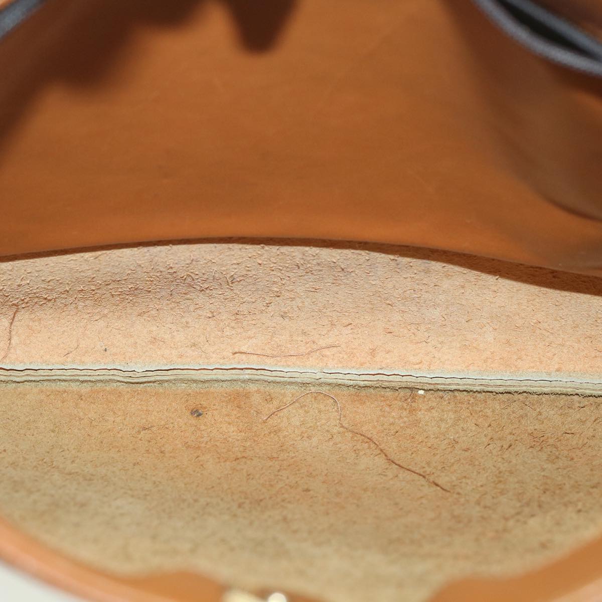 FENDI Shoulder Bag Leather Brown ar8740