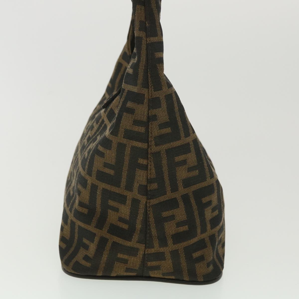 FENDI Zucca Canvas Mamma Baguette Shoulder Bag Brown 2119 26686 008 ar9002