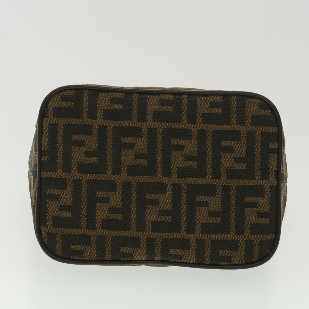 FENDI Zucca Canvas Mamma Baguette Shoulder Bag Brown 2119 26686 008 ar9002