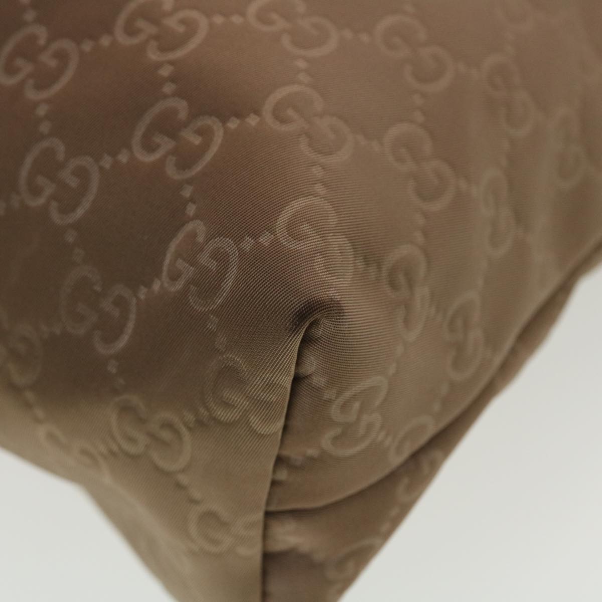GUCCI GG Canvas Shoulder Bag Brown 314529 ar9228