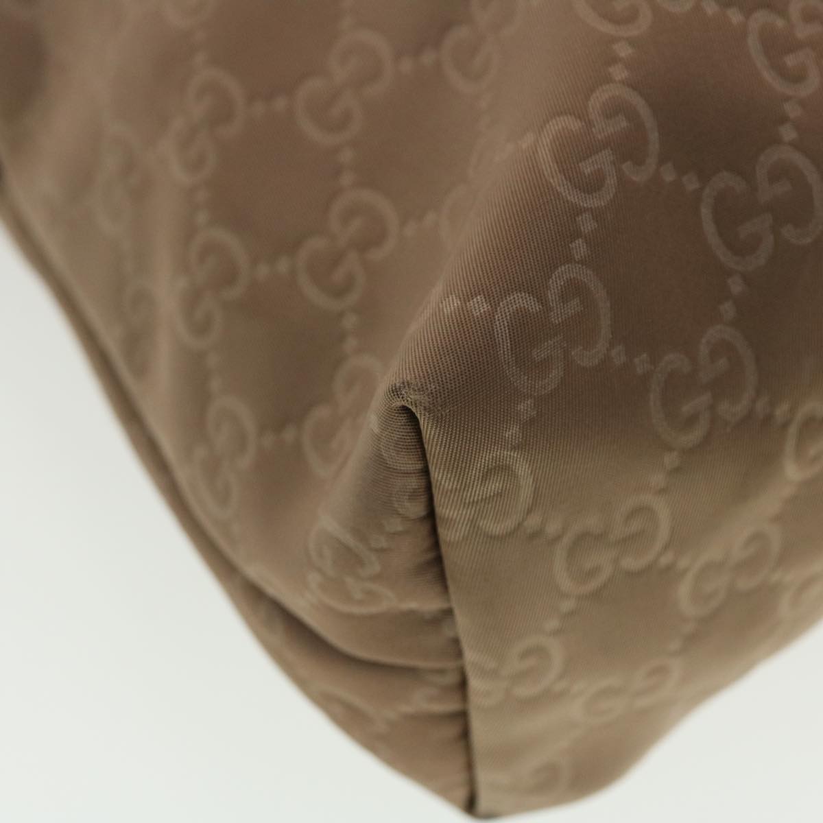 GUCCI GG Canvas Shoulder Bag Brown 314529 ar9228