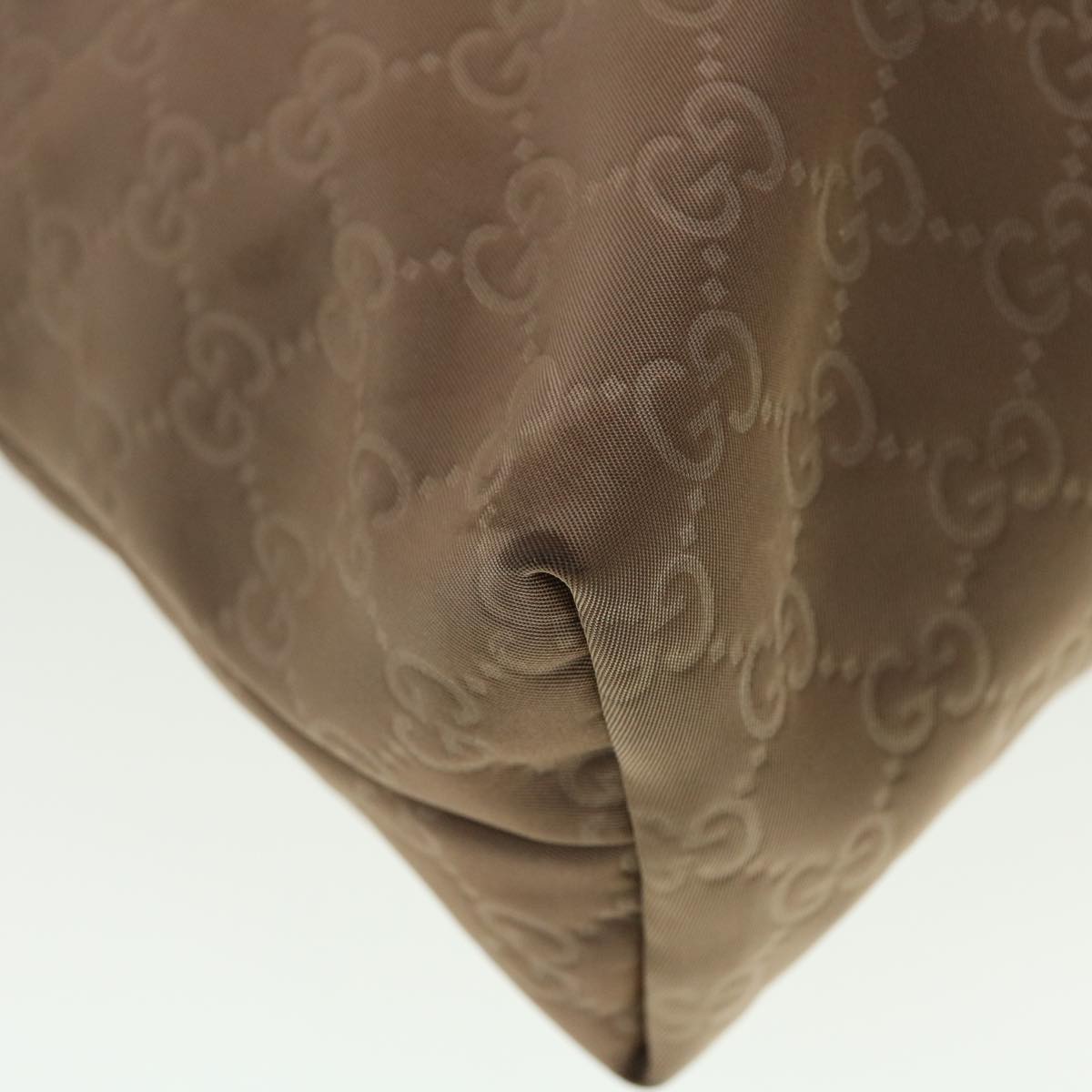 GUCCI GG Canvas Shoulder Bag Brown 314529 ar9228