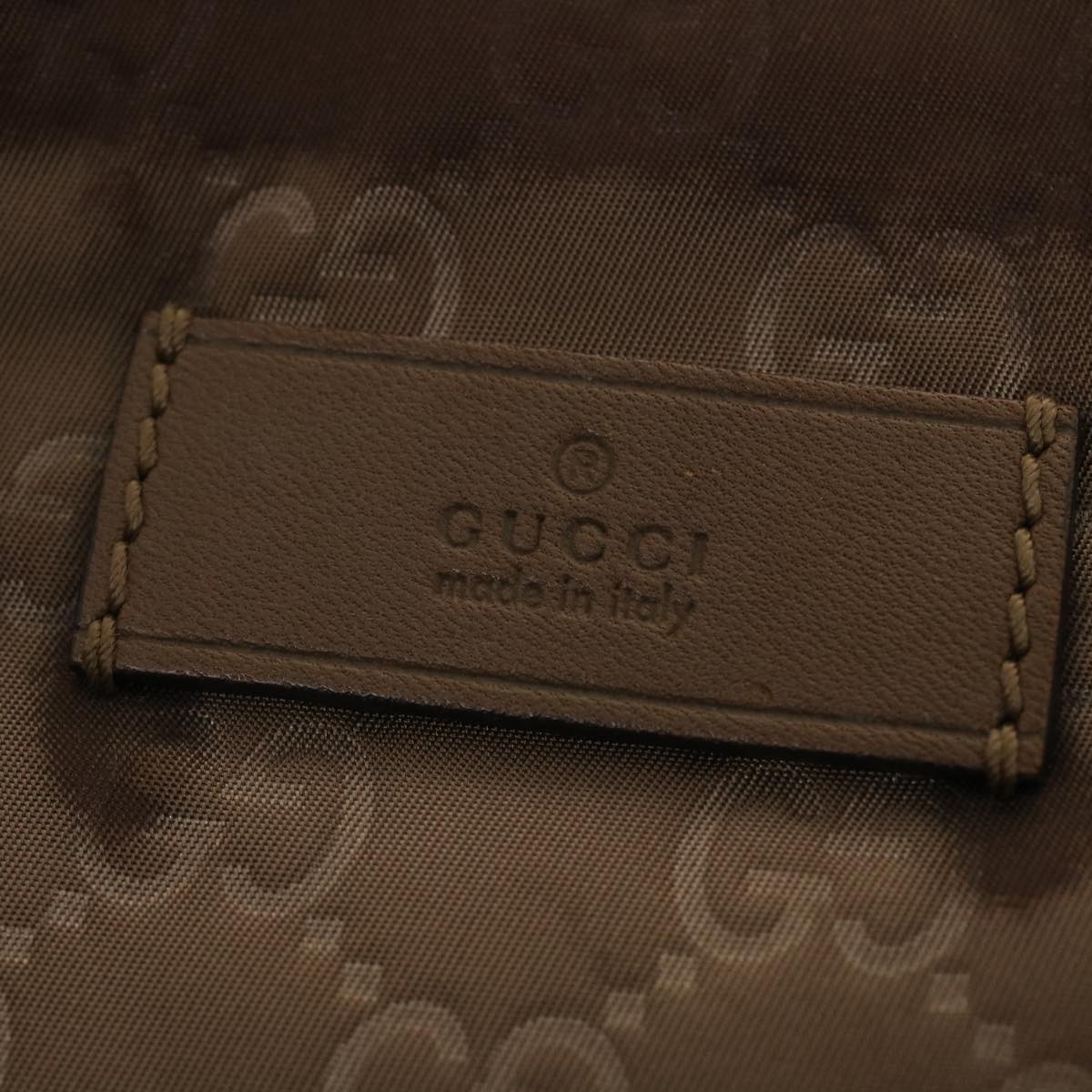 GUCCI GG Canvas Shoulder Bag Brown 314529 ar9228