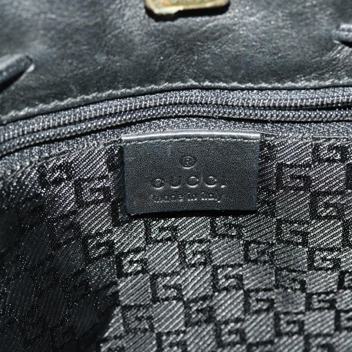 GUCCI Shoulder Bag Leather Black 002 1053 3754 ar9249