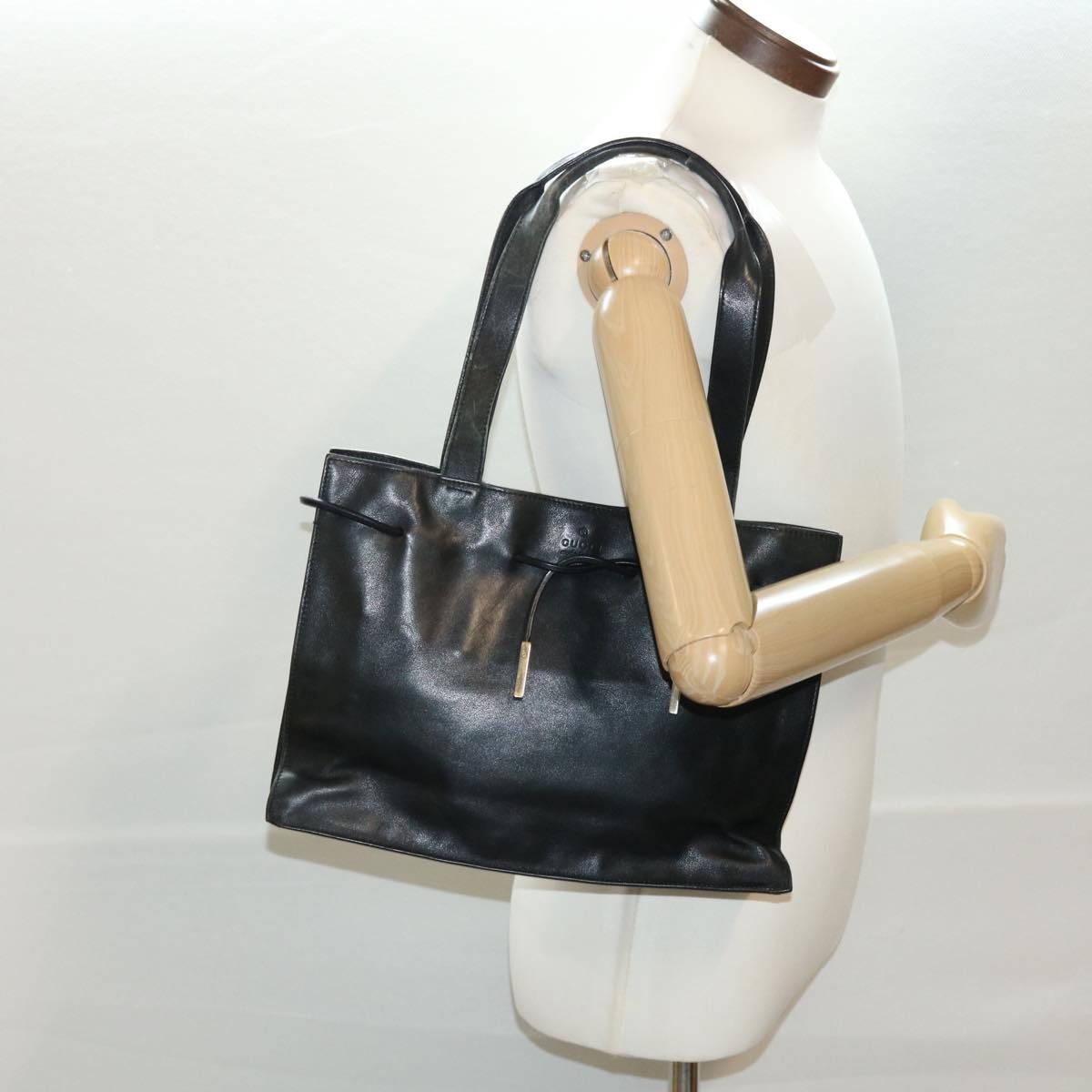 GUCCI Shoulder Bag Leather Black 002 1053 3754 ar9249