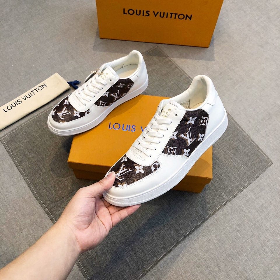 GLM - LUV Casual Low White Brown Sneaker
