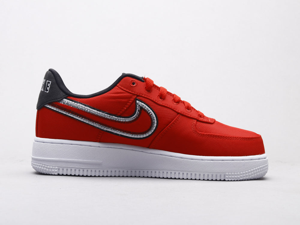 GLM - AF1 Reverse Stitch red and white