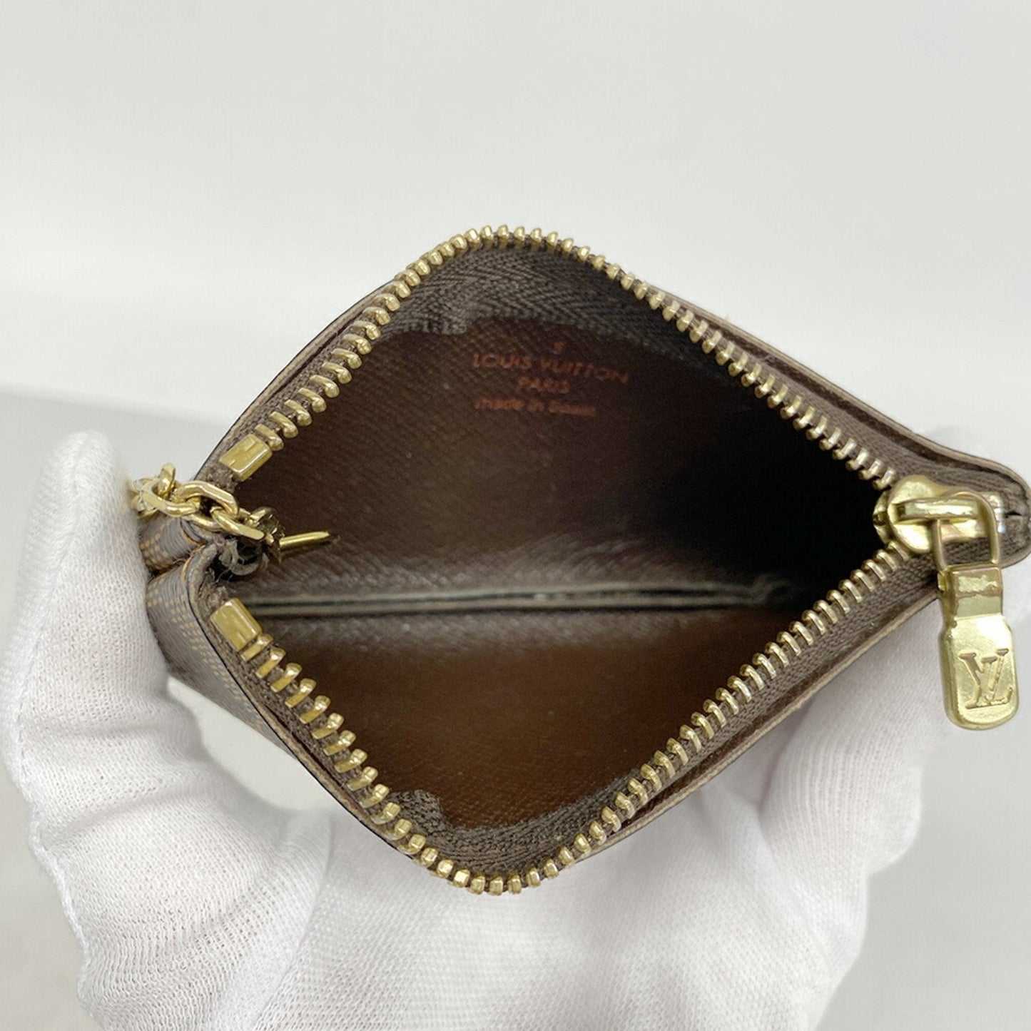 Louis Vuitton Pochette Clés  Canvas Wallet  ()