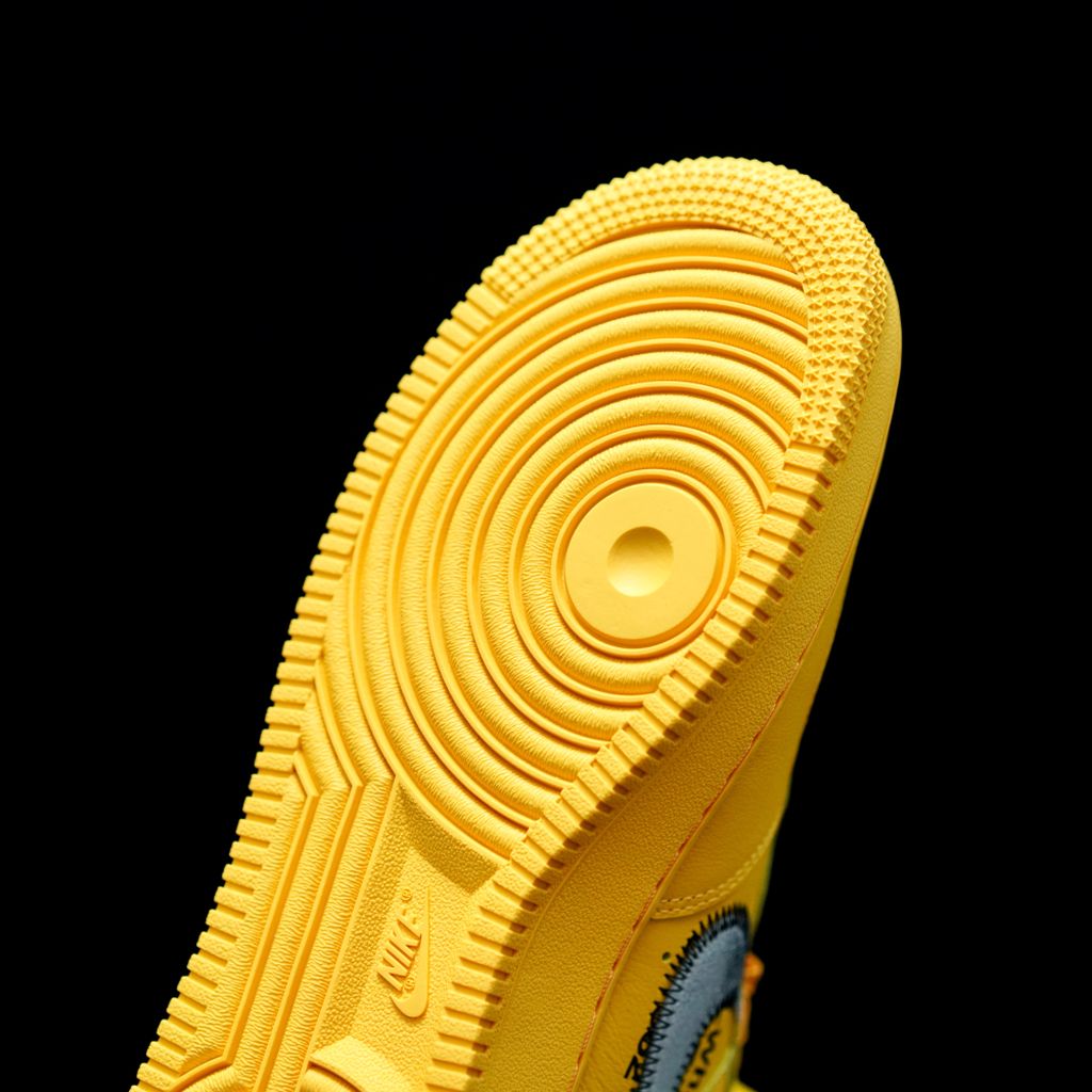 GLM - OW x AF1 Gold and Silver