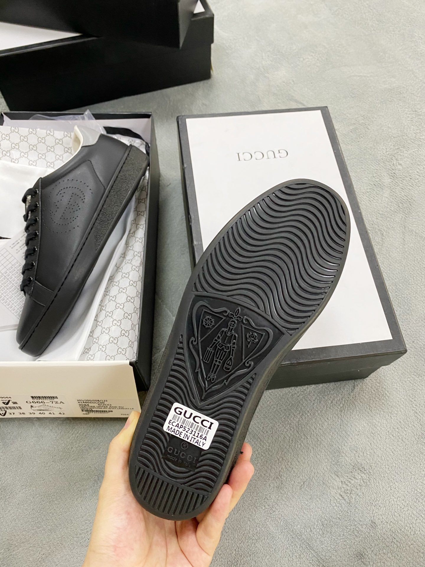 GLM-GCI Ace Black   Sneaker 075