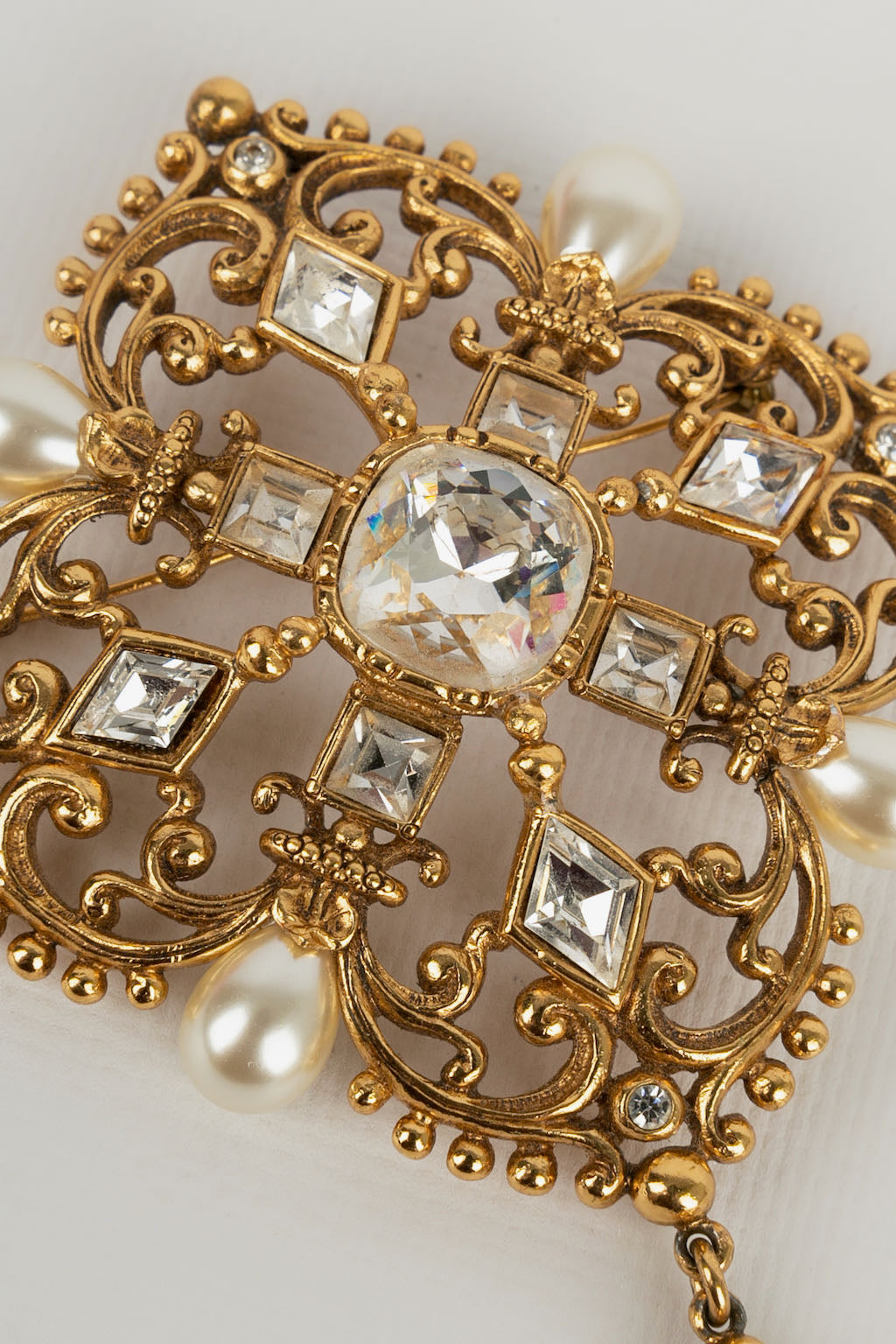 Imposante broche dorÃƒÆ’Ã‚Â©e Dior