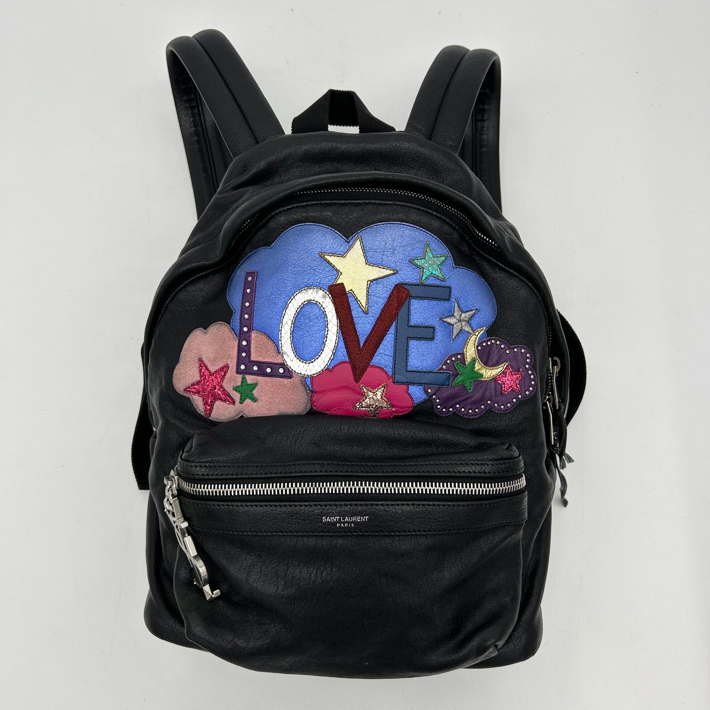 Saint Laurent Mini City Love Backpack - Backpacks, Handbags  LA15301