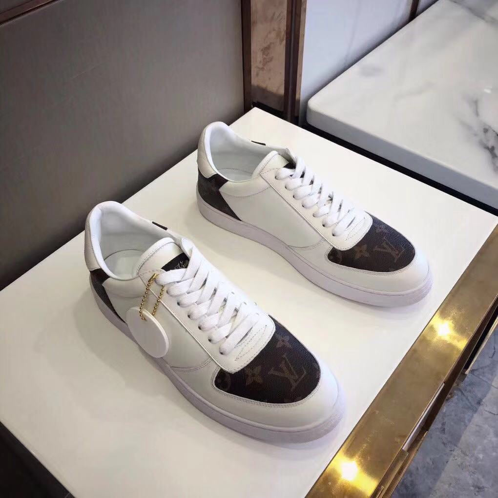 GLM - LUV Rivoli Low Brown White Sneaker