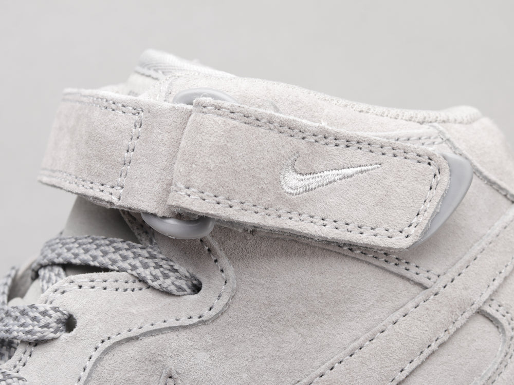 GLM - AF1 Mid-top grey suede Champion