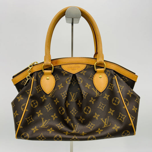 LOUIS VUITTON Tivoli PM Brown Monogram Leather Women's Shoulder Bag GP10180816