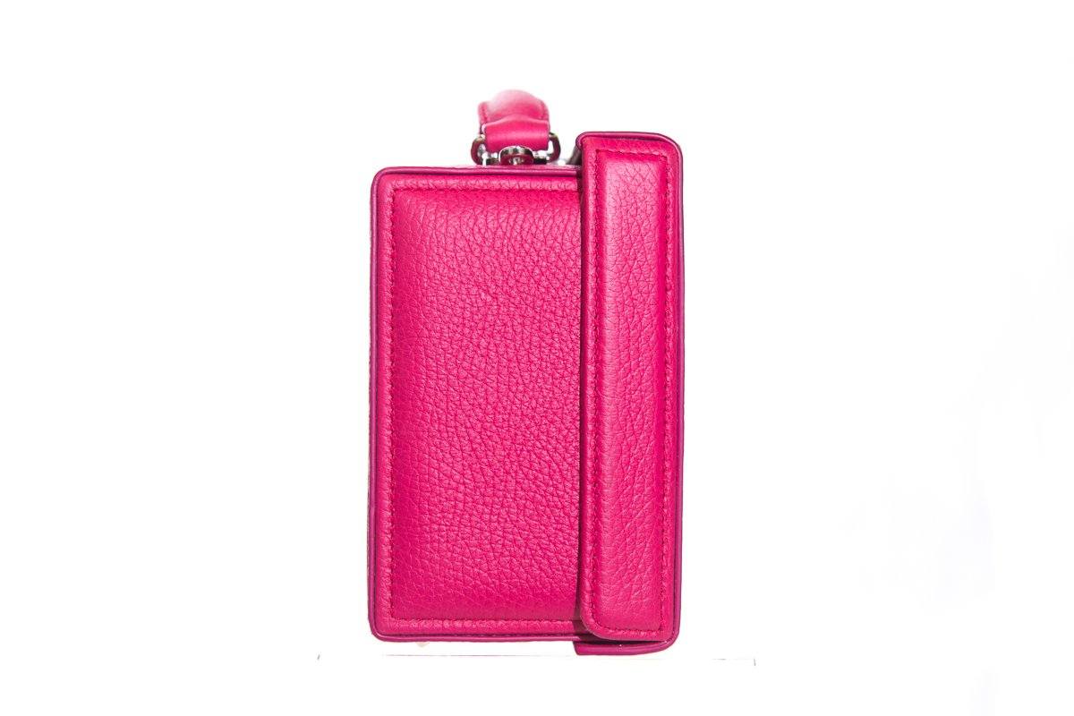 Mark Cross Pink BoxHandle Bag