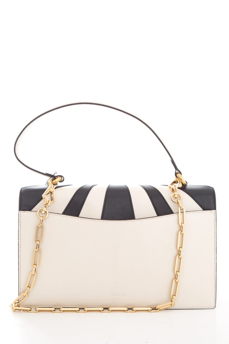 Gucci Cream Calfskin Osiride Future Top Handle Handbag
