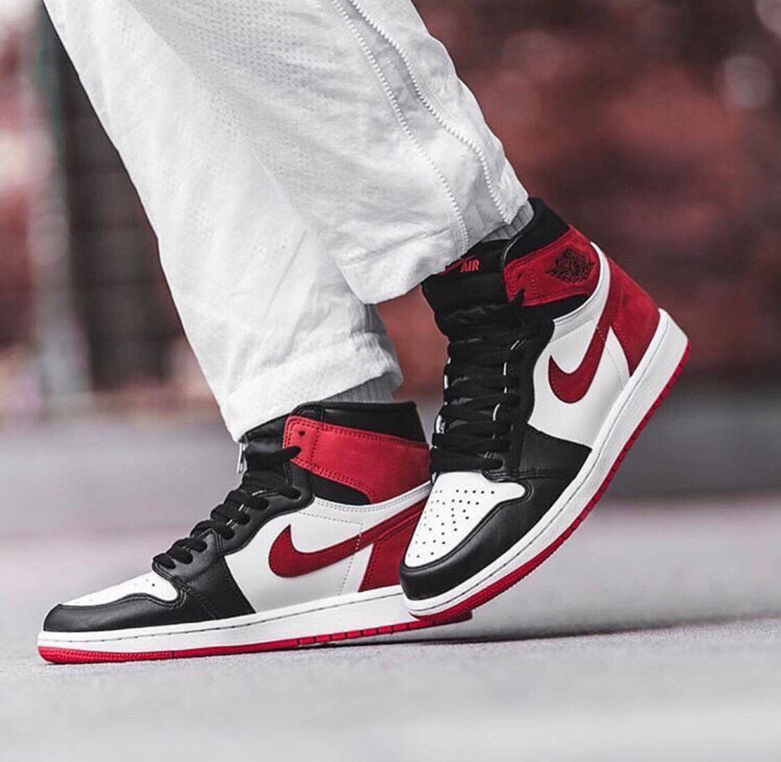 GLM - AJ1 High Six Crowns Black and Red