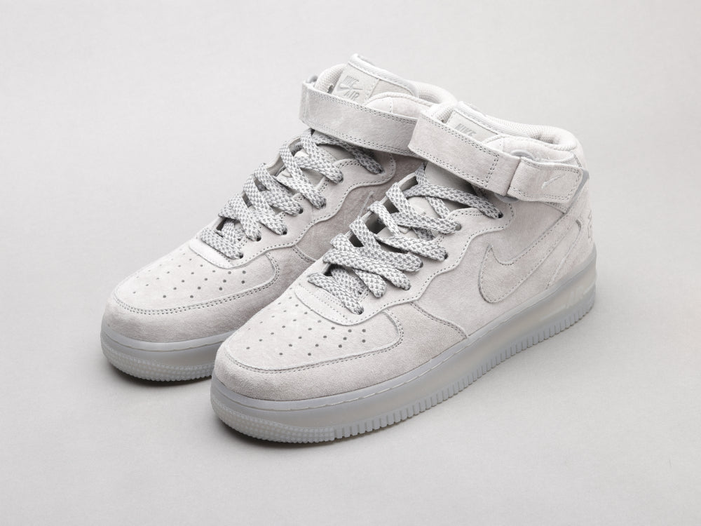 GLM - AF1 Mid-top grey suede Champion