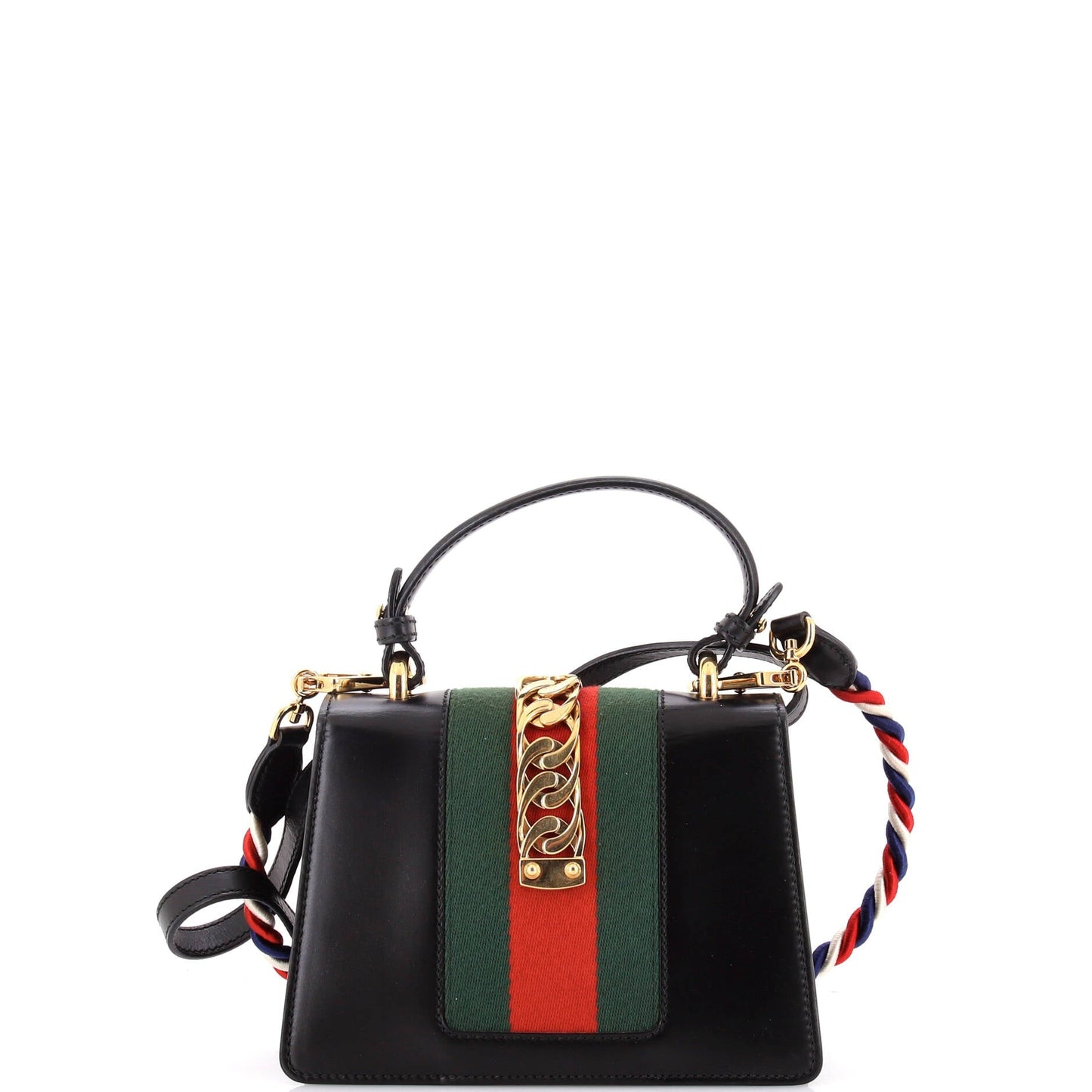 Sylvie Top Handle Bag Leather Mini