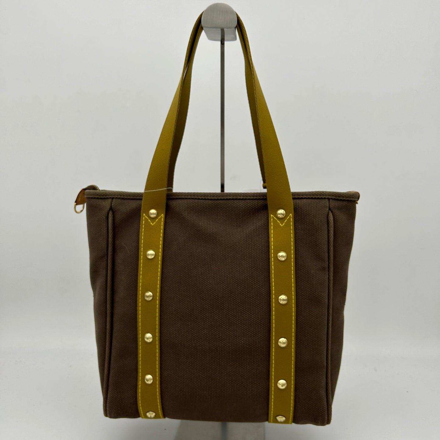 Louis Vuitton Antigua Mm Dark Brown Canvas Tote Bag