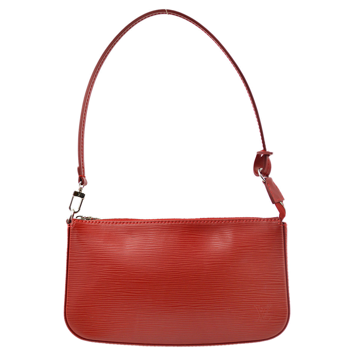 Louis Vuitton Red Epi Pochette Accessoires Handbag M41157