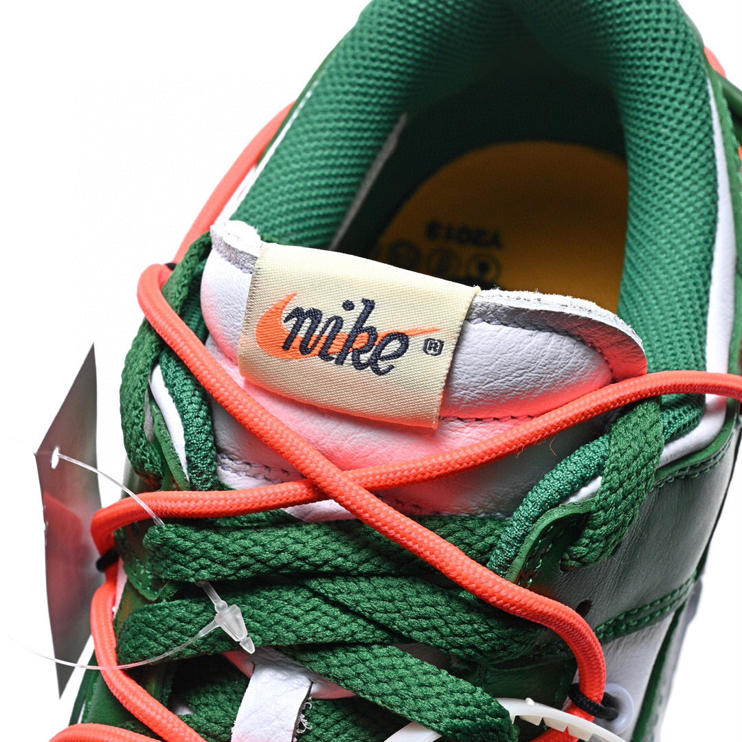 GLM - OW x Dunk white and green