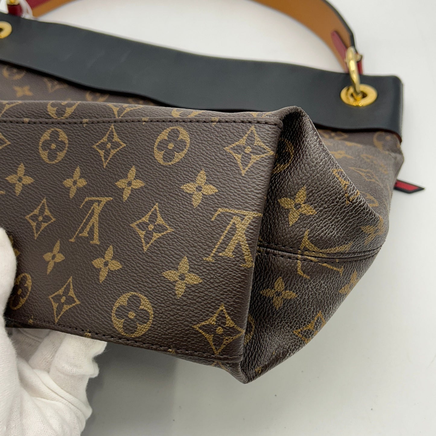 LOUIS VUITTON Noir Monogram Tuyle Lee Hobo LA27497