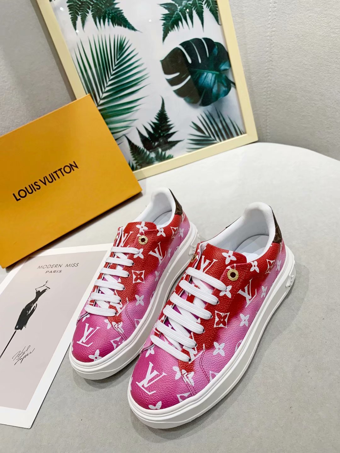 GLM - LUV Casual Low Pink Sneaker