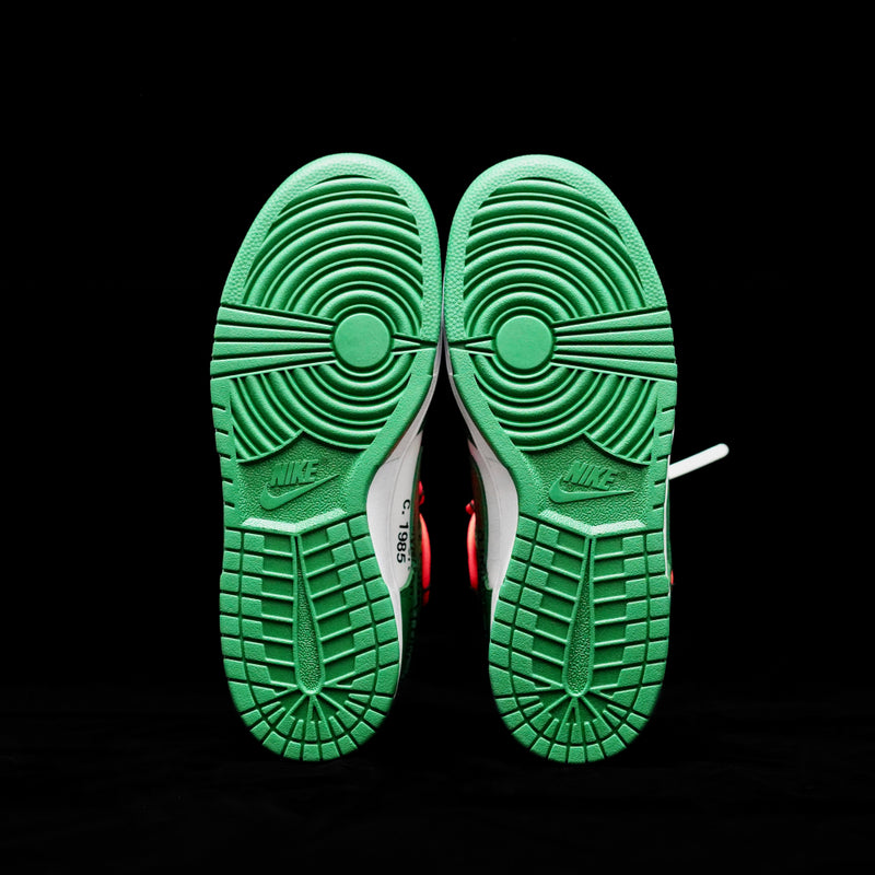 GLM - OW x Dunk Low White Green