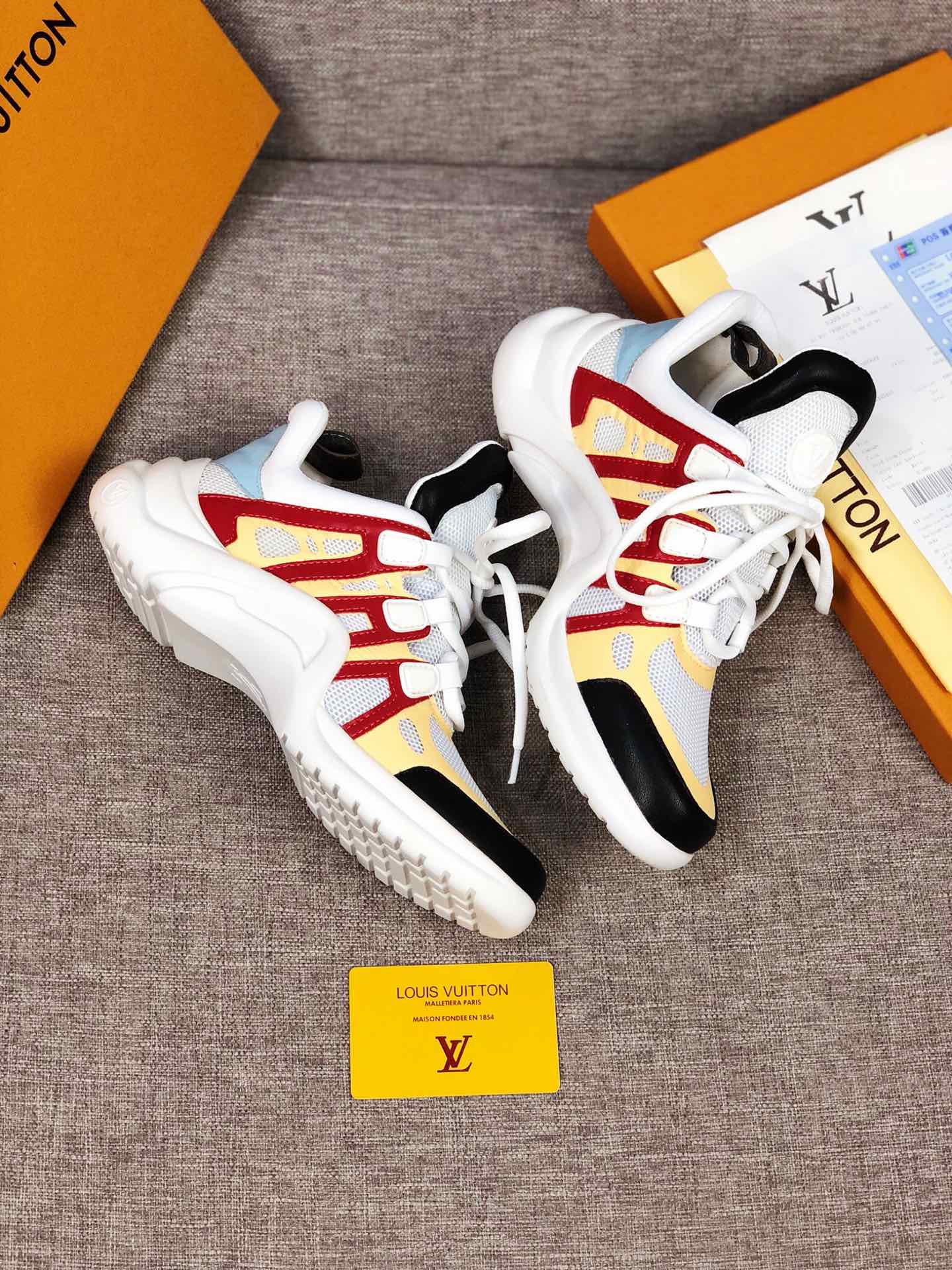 GLM - LUV Archlight Red Yellow Sneaker