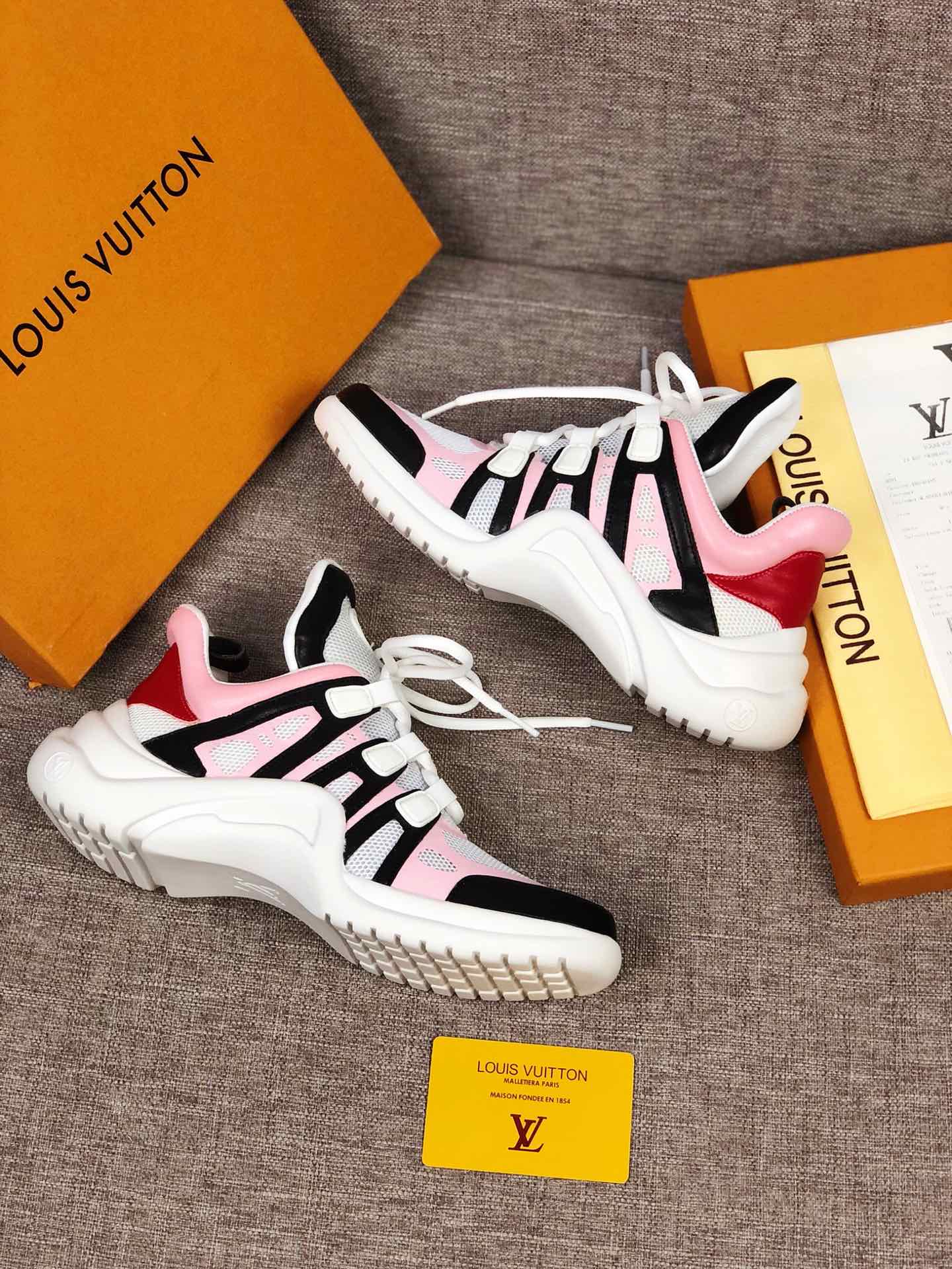 GLM - LUV Archlight Pink Black Sneaker